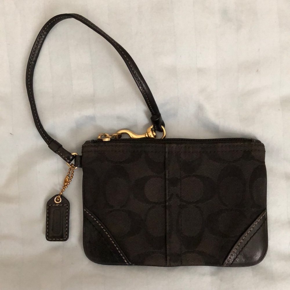 Authentic Coach Wristlet